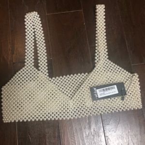 Pearl crop top